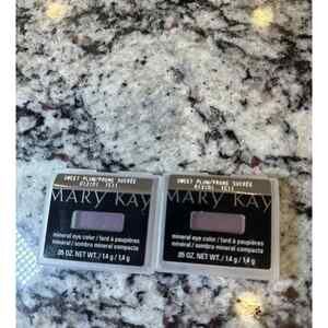 Mary Kay Set Of 2 Sweet Plum/prune‎ Sucree Mineral Eye Color